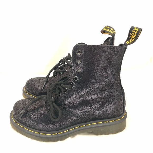 Dr. Martens 1460 Pascal Iridescent Crackle 7 NIB - Picture 2 of 7